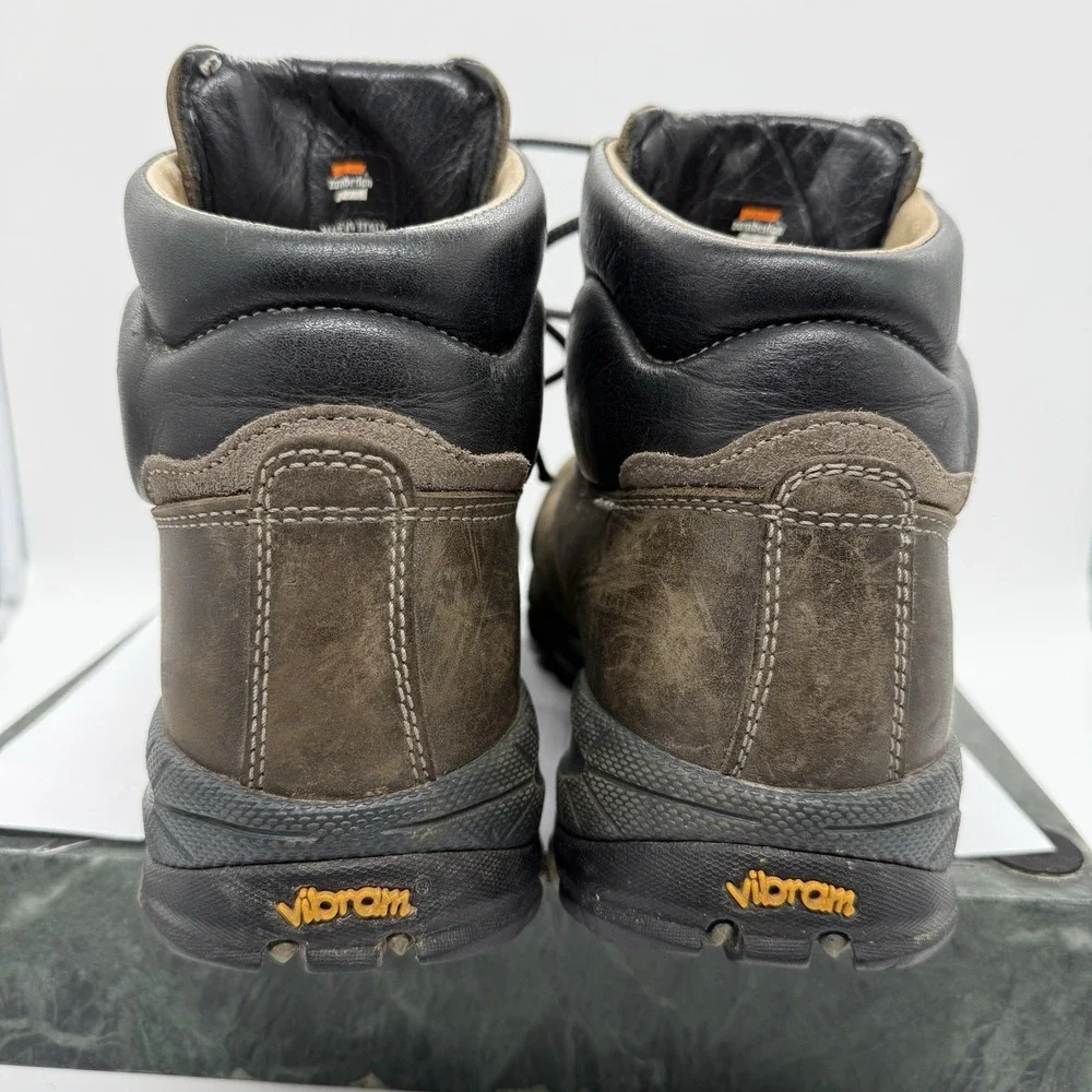 Zamberlan Hiking Boots Men's US 10-10.5 Brown Leather Vibram Made In Italy